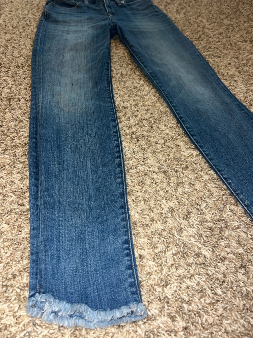 Madewell The Perfect Vintage Crop Jeans in Medium Blue Wash Sz 27 Tall - Picture 2 of 10
